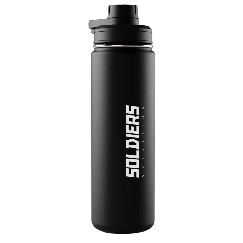 Garrafa Térmica 700ml Soldiers Nutrition Acessório Academia Hidratação Esportiva