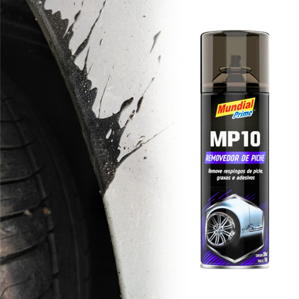 Removedor de piche ou graxa Spray Mundial Prime desengraxante remover adesivo spray limpeza