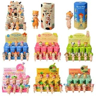 Caixa Com 12 Bonequinhas Sonny Angel Surpresa Hippers decorativo Coleção