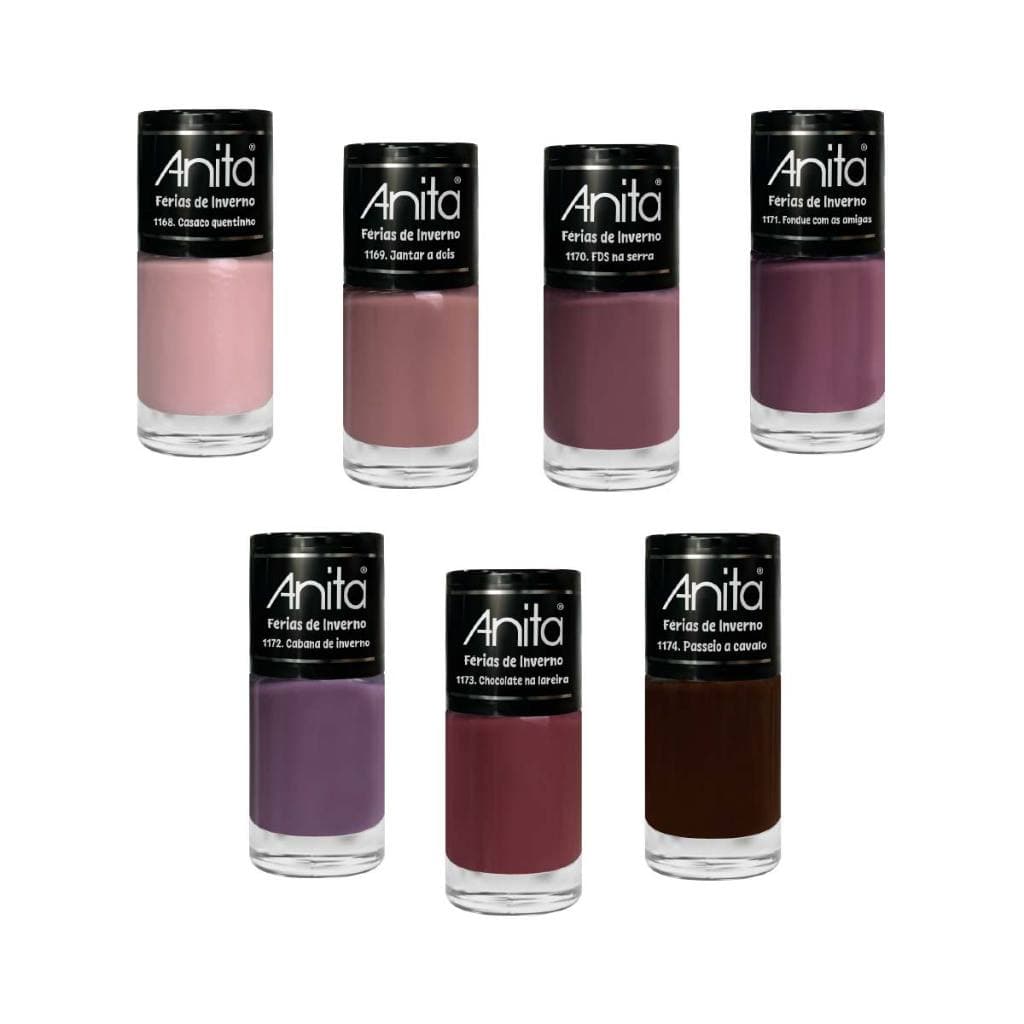 Esmaltes Anita Vegano Coleção Férias de Inverno