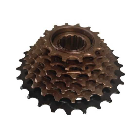 Catraca Roda Livre 7 Velocidades 13/28d Rosca Importada 21 Marchas Bike Mtb