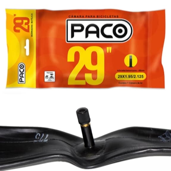 Camara De Ar Paco 29 Bicicleta 29x1.95/2.125 Bico Grosso