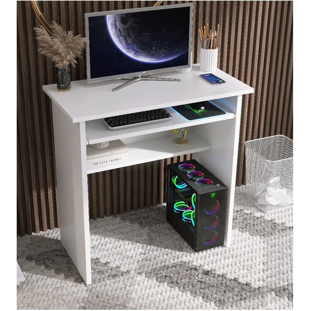 Escrivaninha Mesa De Computador Prática 75 X 60x 34cm