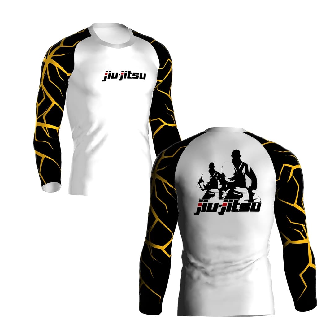 Rash Guard - Faixa Branca - Jiu Jitsu