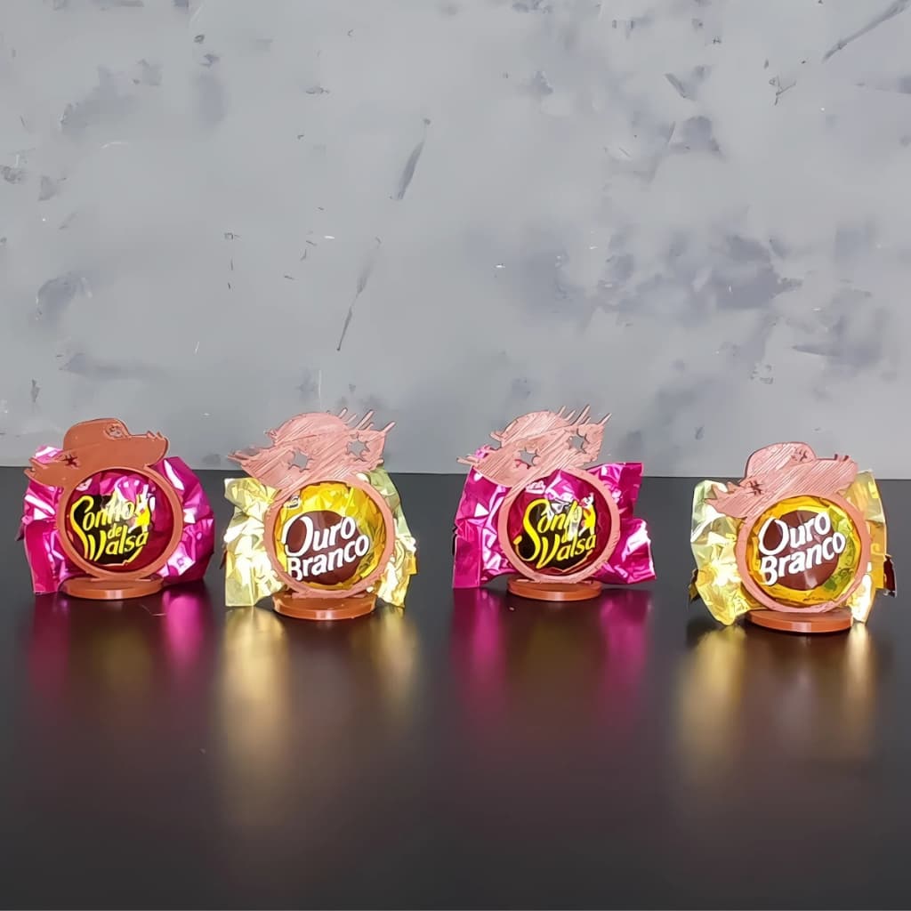 Kit Porta bombom Lembrancinha para FESTA JUNINA, são joão, escolas etc