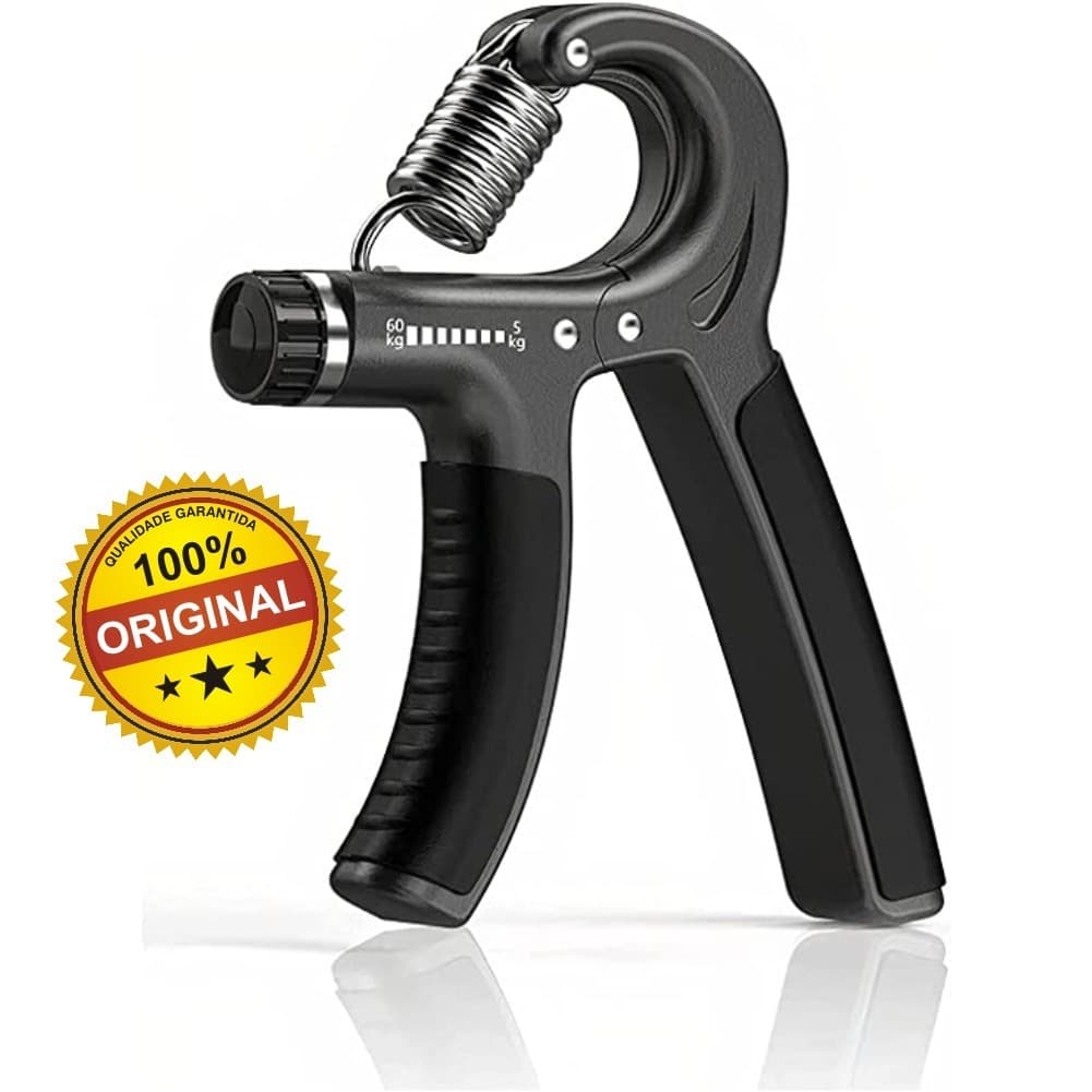 Alicate Hand Grip Com Mola 5 a 60 Kg - Alicate de Mão Fisioterapia Fortalecimento Musculação Exercicíos