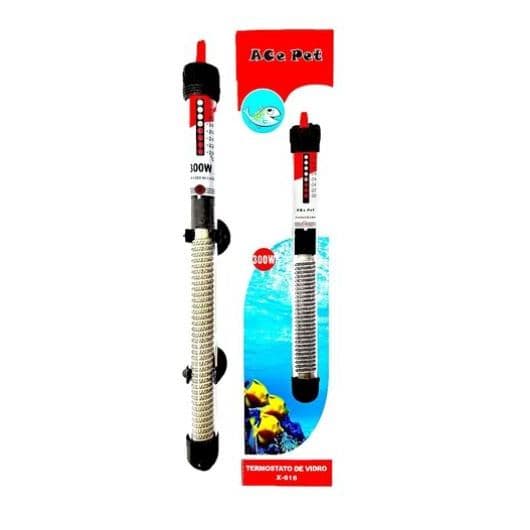 Termostato e Aquecedor p/ Aquário Ace Pet 300w modelo X-618