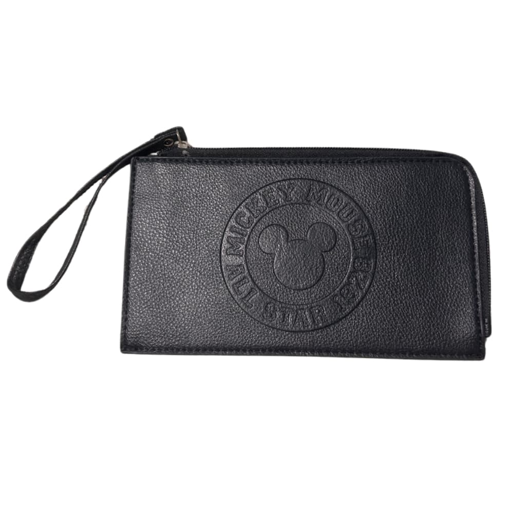 Necessaire Porta Cartão E Porta Celular Mickey Mouse Disney Alça De Mão