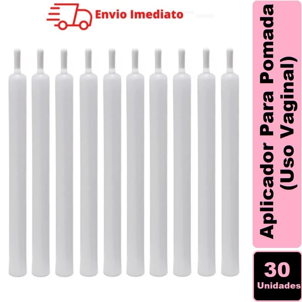 Kit 30 Aplicador Vaginal para Pomada 5g – Praticidade no Cuidado Íntimo M9