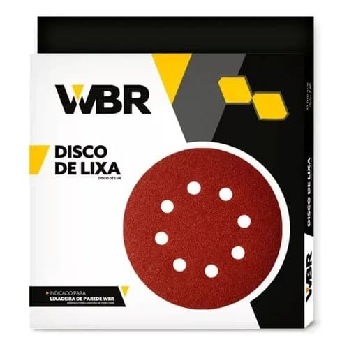 10 Disco De Lixa 225mm P/ Lixadeira Girafa - Os Grãos Quantidade De Cascalhos 180