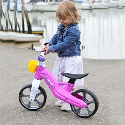 Bicicleta Infantil sem Pedal Confiança e Independência da Criança equilíbrio adquirido Rua Varanda