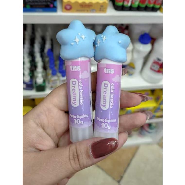 2 UNIDADES DE Cola Bastão Holic Dreamy Decorada 10g | Tris