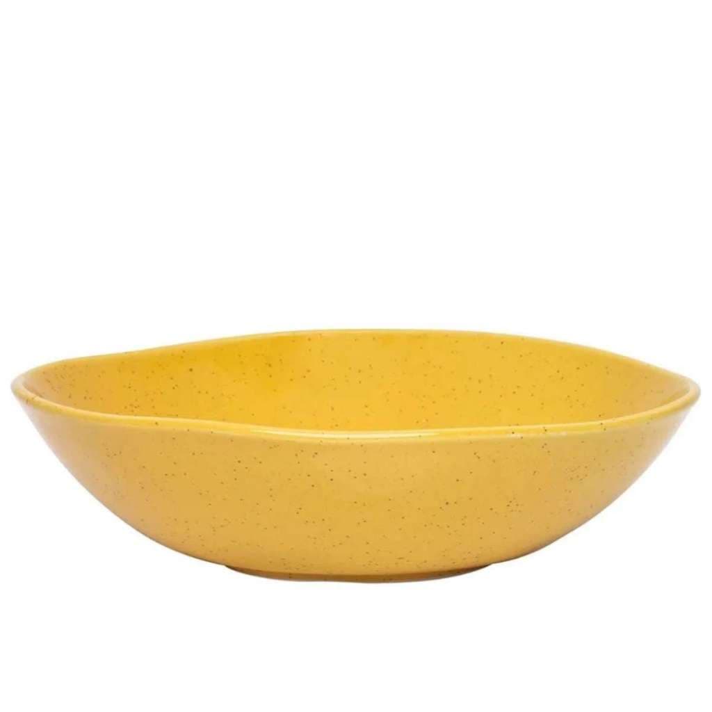 Saladeira Ryo Maracujá Amarelo Porcelana Oxford