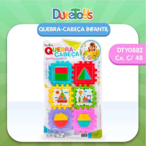 Quebra-Cabeça Infantil - DuteToys