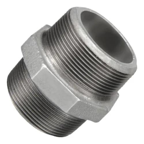 NIPLE DUPLO GALVANIZADO