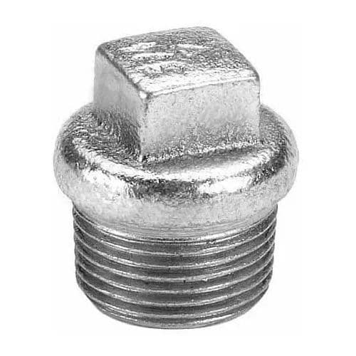 PLUG MACHO GALVANIZADO