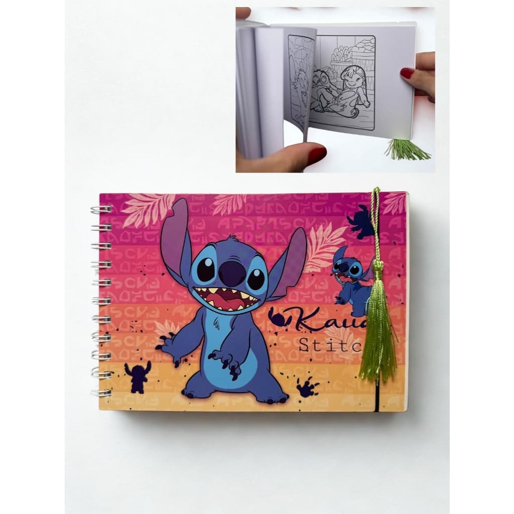 Livro de colorir Stitch 48 paginas muito criativas