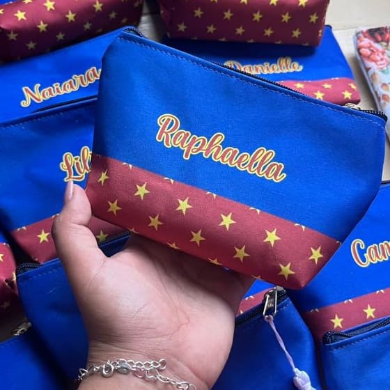 Necessaire Pequena Inspiração Mulher Maravilha
