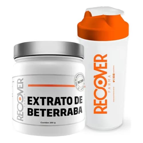 Kit Extrato de Beterraba com Coqueteleira - Recover Farma