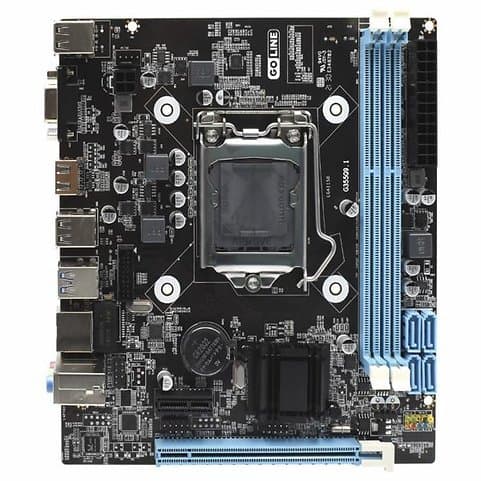 Placa Mãe GL-H81-MA GoLine - DDR3 até 16Gb / LGA 1150 / Intel H81 / M-ATX