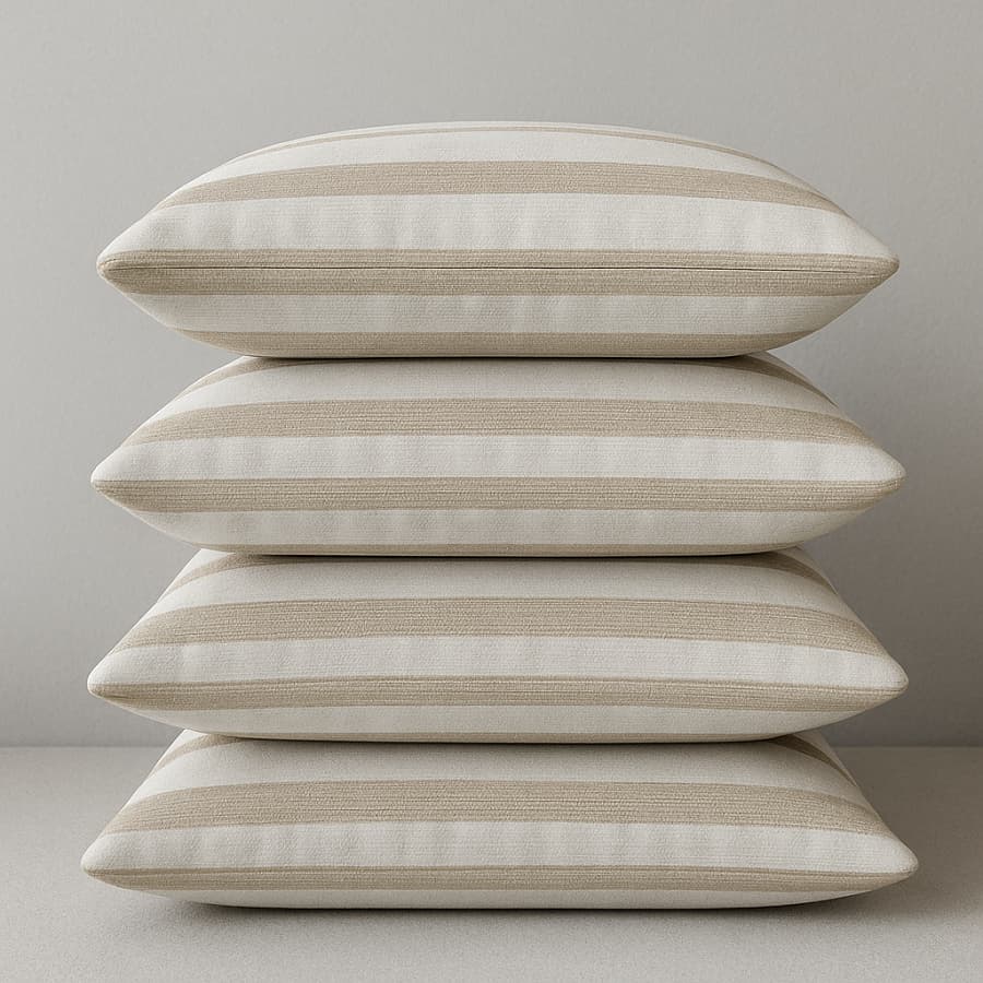 Kit com 6 Capas de Almofada Decorativas – Estilo Moderno e Confortável