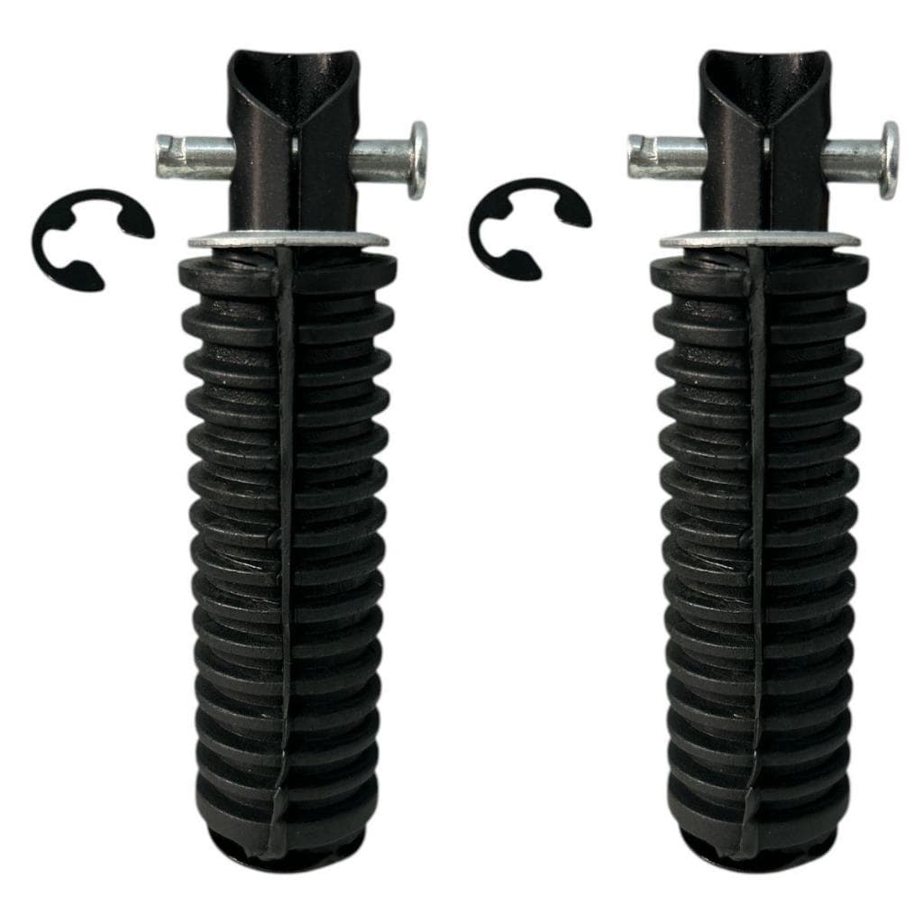 Par De Pedaleira Traseira Para Moto Honda Pop/Biz/Cg Fan 125 Titan 150