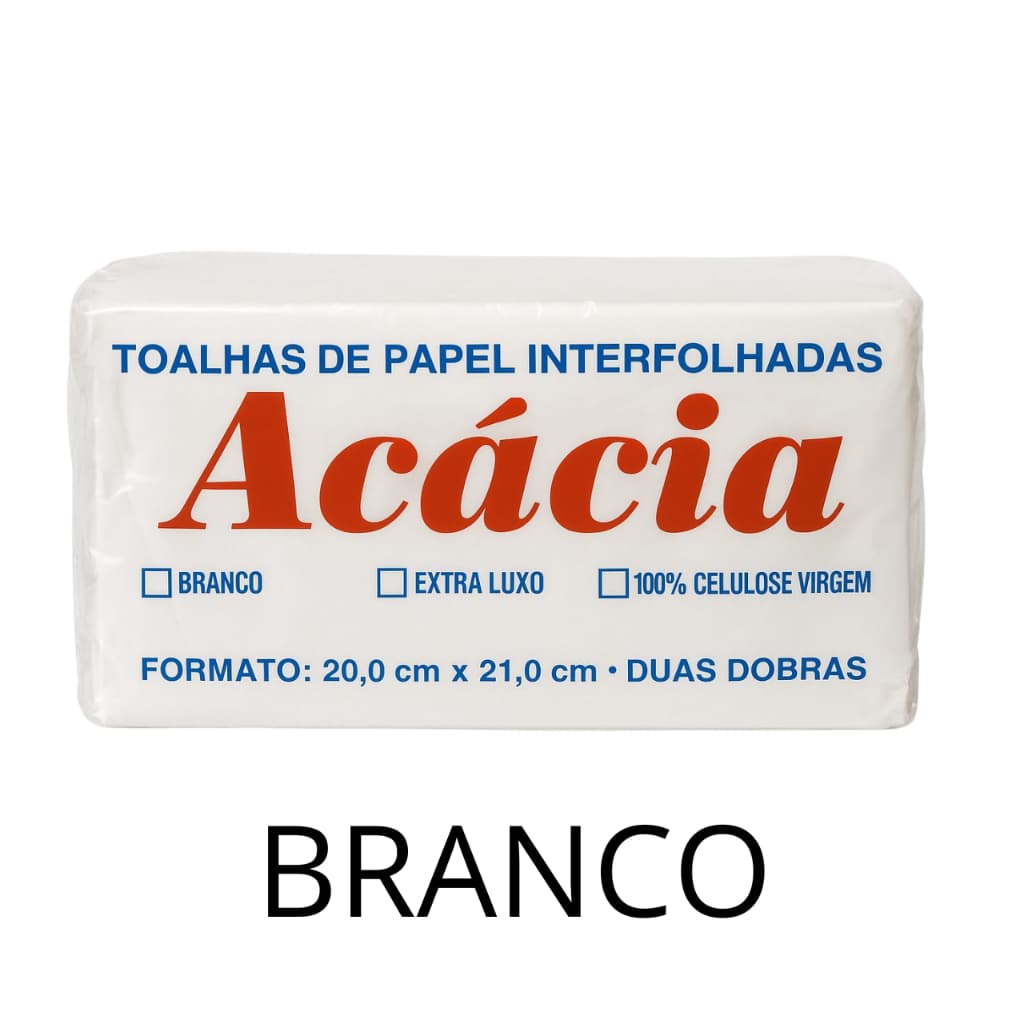 Papel Interfolha Acácia Com 1000 Folhas
