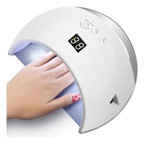 Cabine Secadora De Unha Led Uv + Lixadeira Eletrica Nail