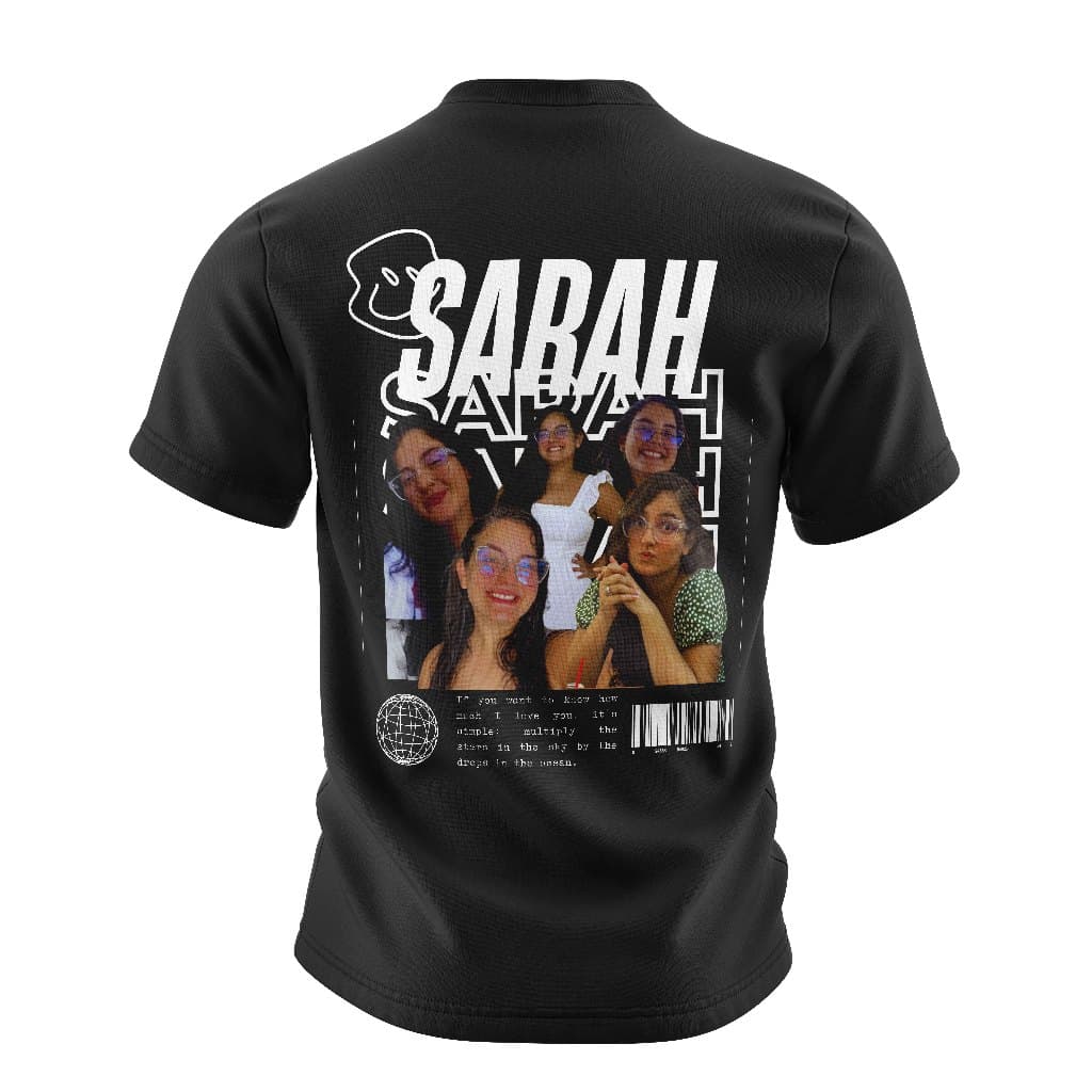 Camiseta Presente Dia Dos Namorados Foto Inicial Algodão