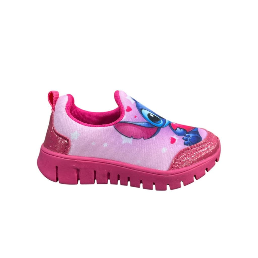 Sapatênis Infantil Feminino Stitch – Estilo e Conforto com um Toque de Magia!