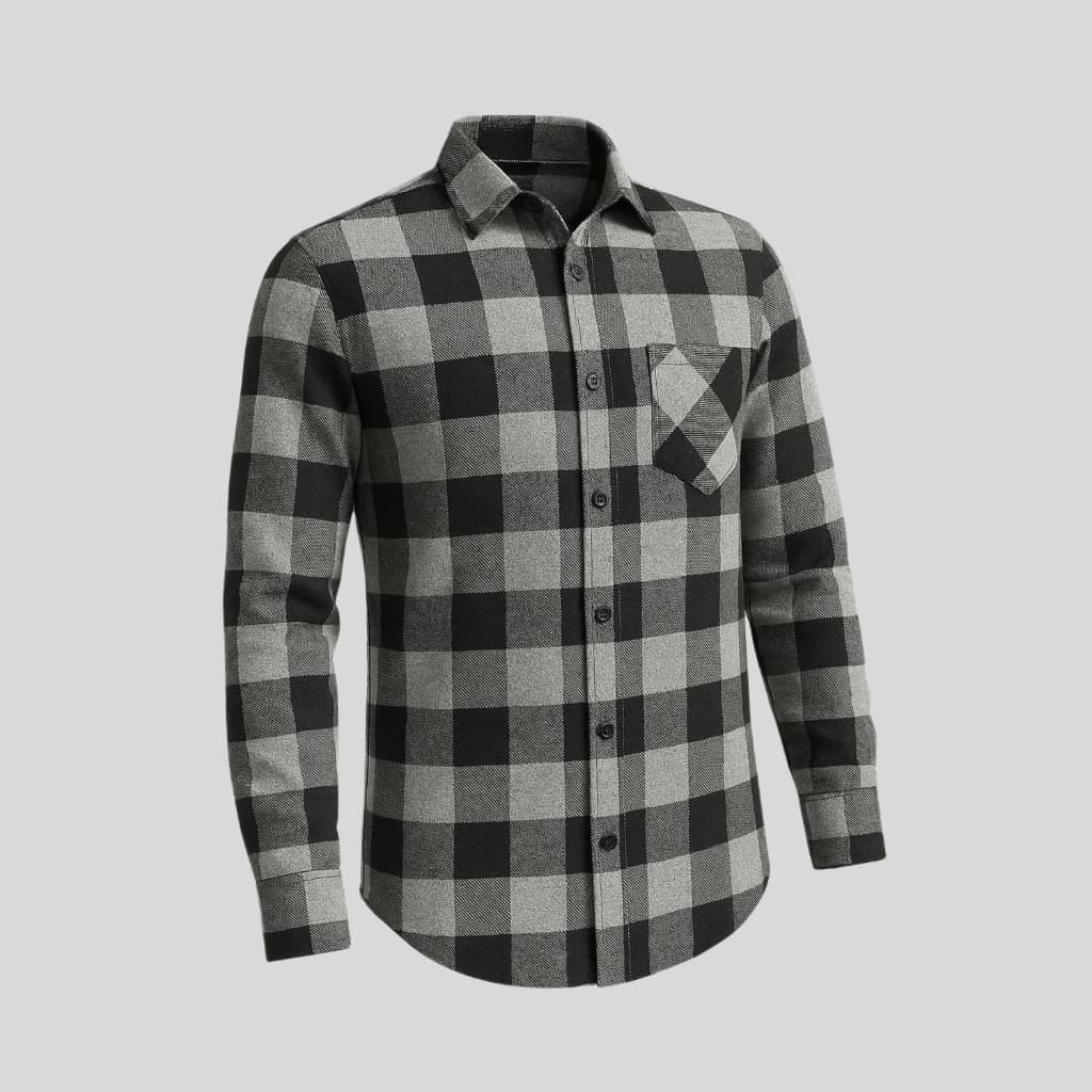 Camisa Xadrez Masculina Estilo Rodeio Moderna Country