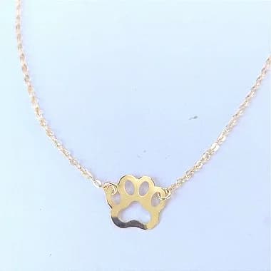 Corrente Patinha 45cm + 5cm extensor - OURO ou PRATA 1 und