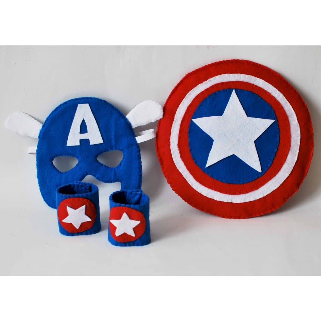 Fantasia Capitão América para Smash The Cake/Capitão América/Smash The Cake Capitão América