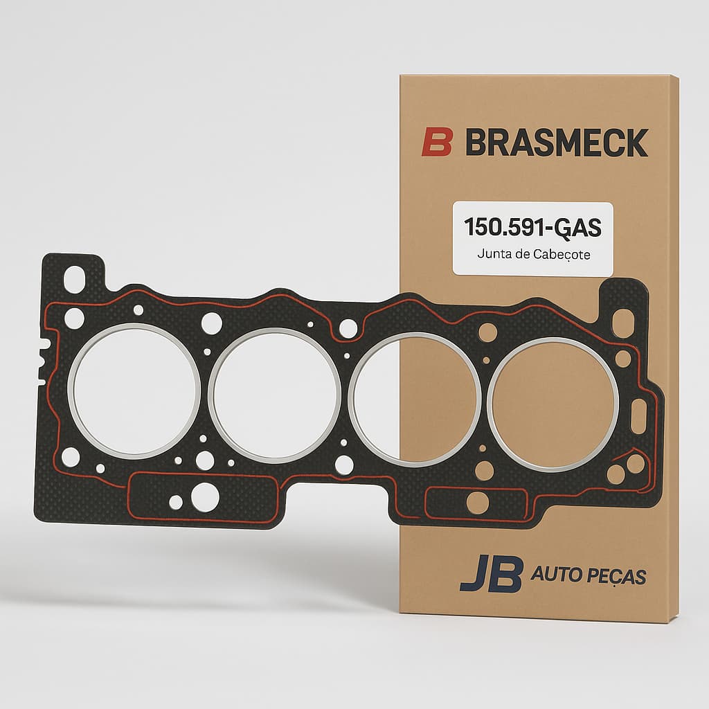 Junta Cabeçote Peugeot 206 2004/2009  207  2008/2015  C3 1.4 8v Fibra