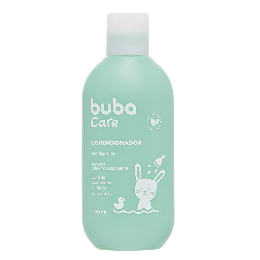 Condicionar Infantil Bebê Buba Care 200ml Vegano Hipoalérgico
