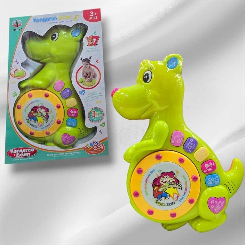 Brinquedo Infantil Piano Canguru Divertido PILHAS INCLUSAS
