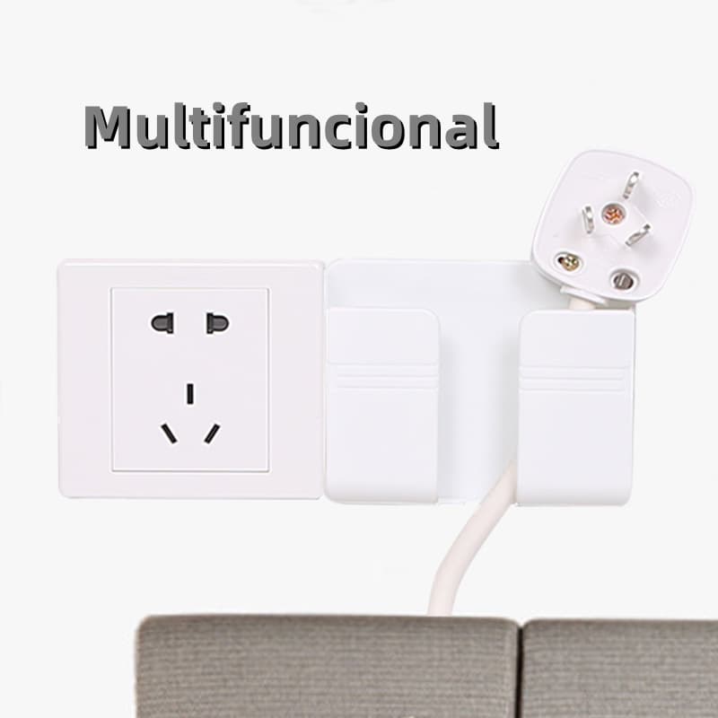3 Conjuntos Suporte De Parede Multifuncional Design De Carregamento Caixa De Armazenamento Controle Remoto Promoção