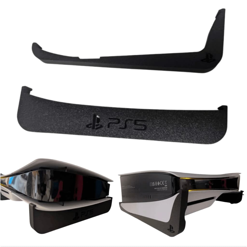 Suporte Playstantion 5 Stand Base Horizontal Deitado Playstation Ps5 Slim e Fat (COM DISCO)