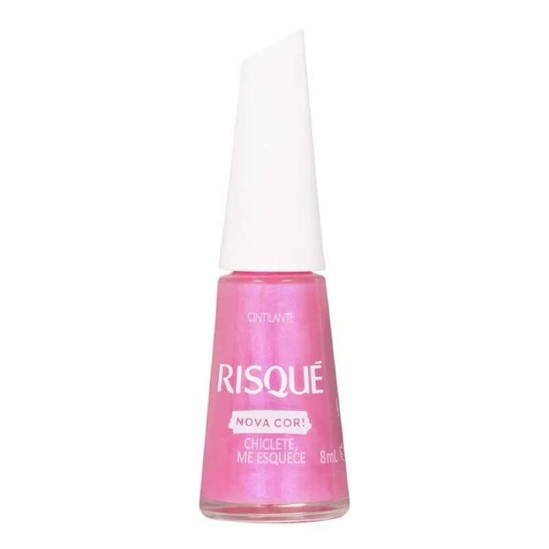 Esmalte Cintilante Risqué Chiclete, Me Esquece