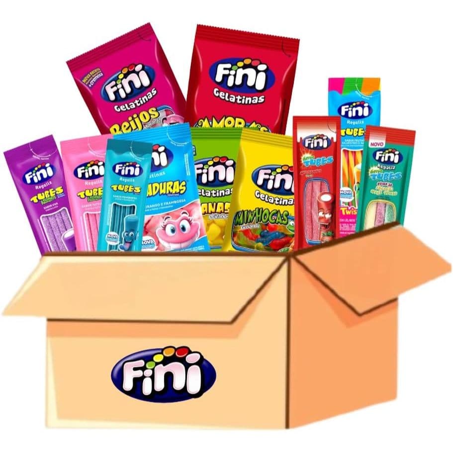 #kit c/ 80 fini 15g e tube juntos | sortidos e irresistível  | Doces Nostálgico |Lembrancinhas Festa