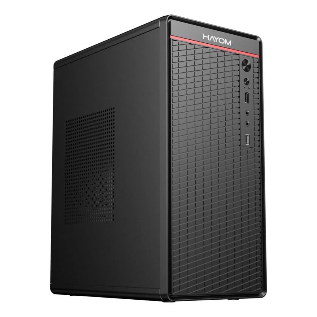 Gabinete de Computador Simples PC Escritório Sem Fonte Compacto sem Cooler