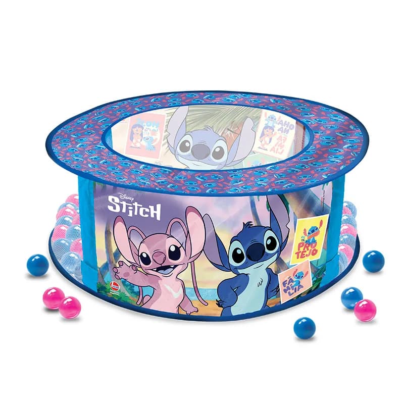 Piscina de Bolinhas do Stitch com 50 Bolinhas - Líder Brinquedos