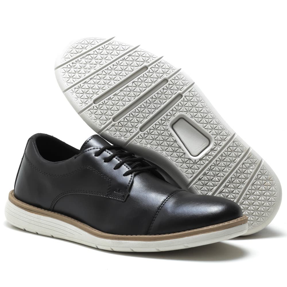 Mocassim Oxford Masculino Confortavel Sola Reta Alta Qualidade Envio Imediato