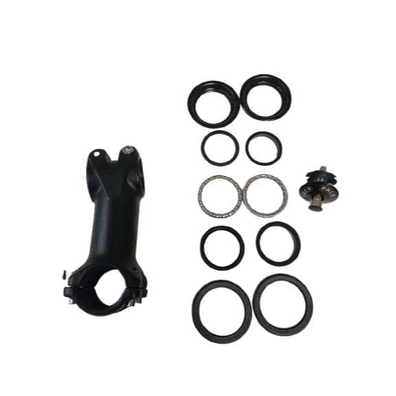 Kit Mesinha  Suporte Guidão 31.8mm 80mm Mtb Bike e Movimento de Direção AHEAD SET MEGA OVER 44Mm
