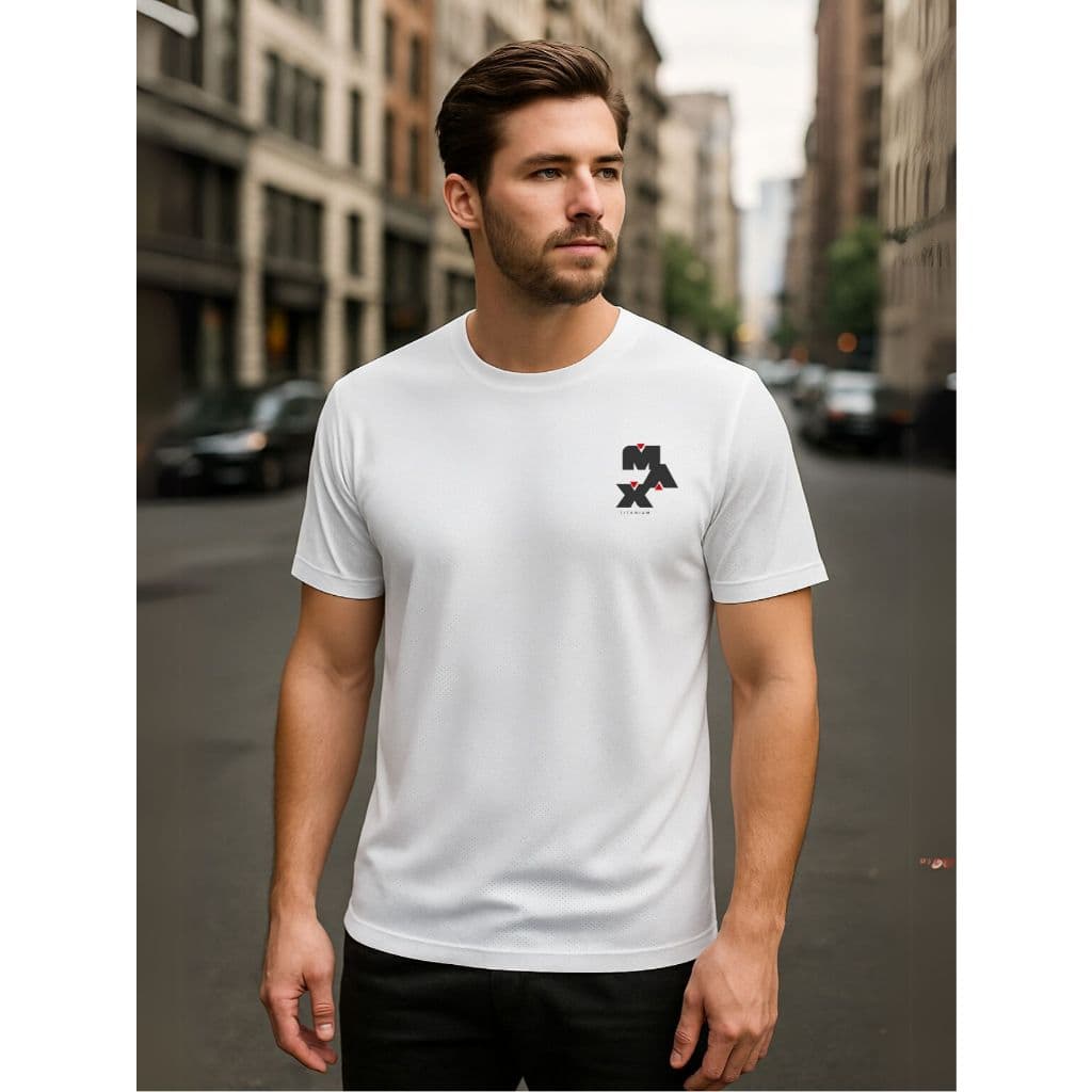 Camisa Dry Fit  Masculina - Modelo MAXX 02 - academia, Corrida, CrossFit, Ideal Para Treinos Intensos, Esportivo Camisa