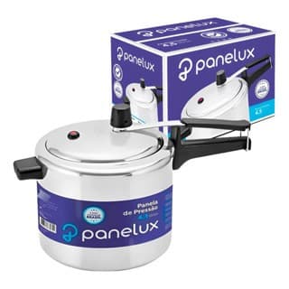 Panela De Pressão Panelux de 4,5 litros  Alto Brilho Original