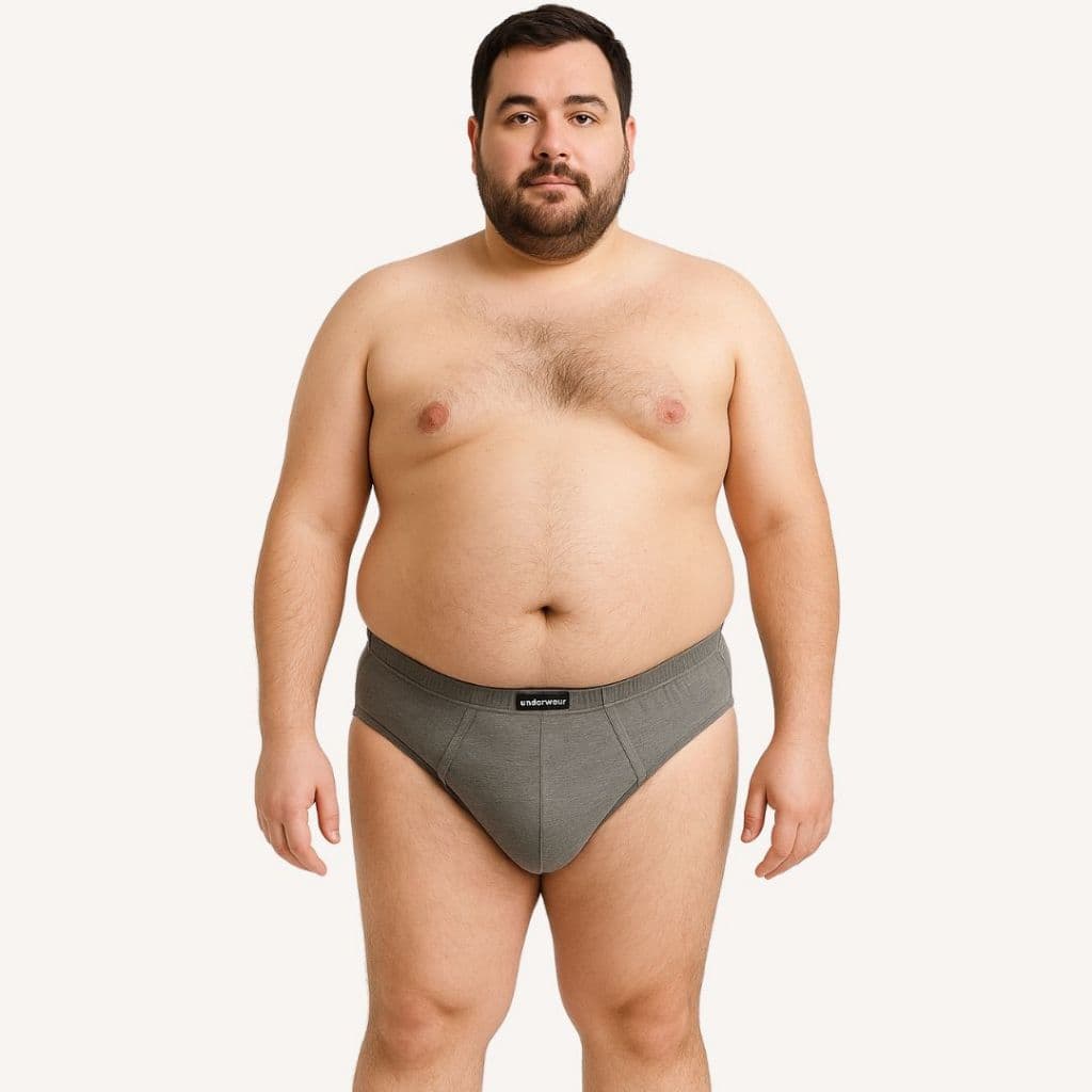 kit 3 Cuecas Slip Extra Grande 100% Algodão Plus Size Adulto Masculino