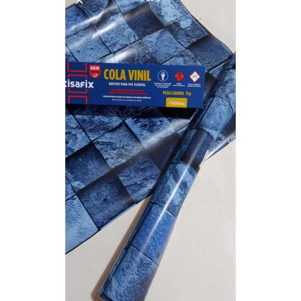 Remendo Durável Para Lona Boia Colchão Inflável Piscina Vinil 15cm x 30cm ESTAMPA SORTIDA+ Cola