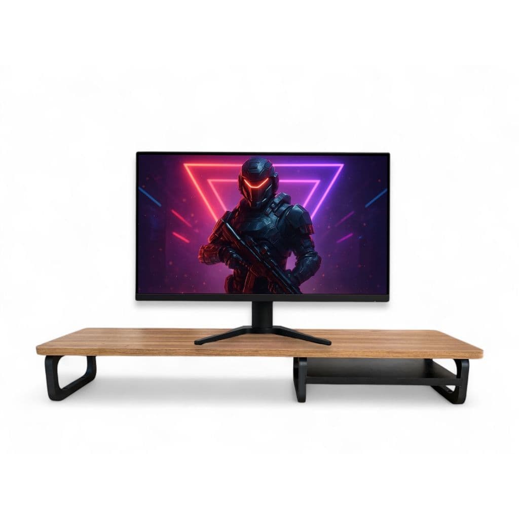 Mesa Suporte de Monitor Stand 85x22Cm Gamer Setup Escritorio