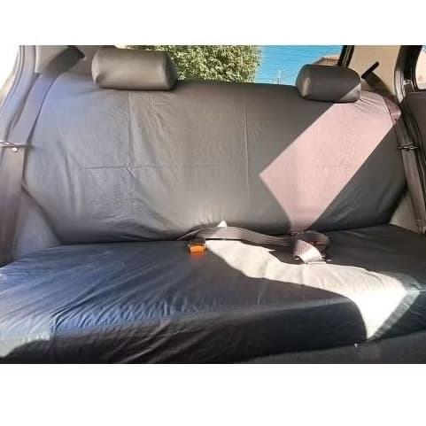 Capa De Banco Uber, Passeio, Praia, Pet Impermeável Preta Proteção Total Banco Traseiro